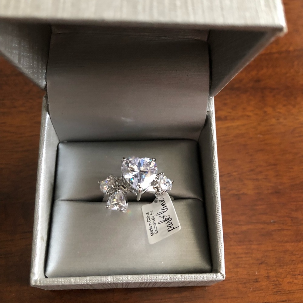 NWT Park Lane CZ heart ring